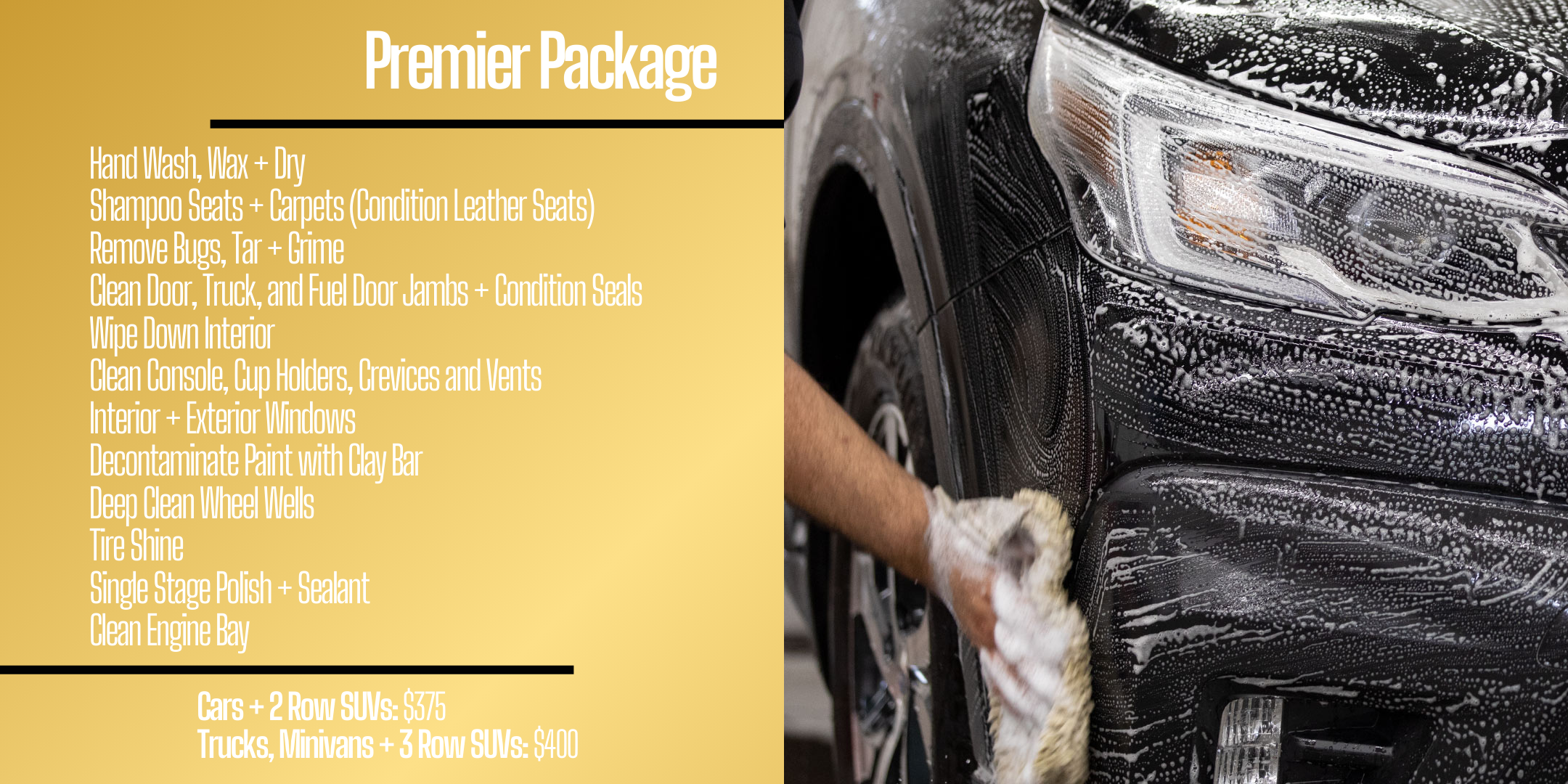 Detailing Hammer Down Customs